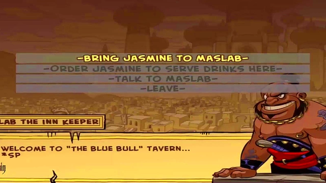 Hot Anime Princess Jasmine Sucks Dick & Fucks Genie for Steamy Video Game Sex