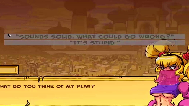 Hot Anime Princess Jasmine Sucks Dick & Fucks Genie for Steamy Video Game Sex