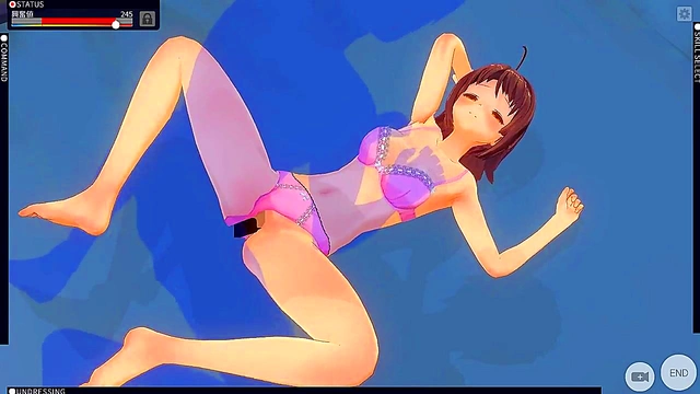 3D Anime Maid Seduces Gamer With Hot Blowjob And Tight Pussy Action