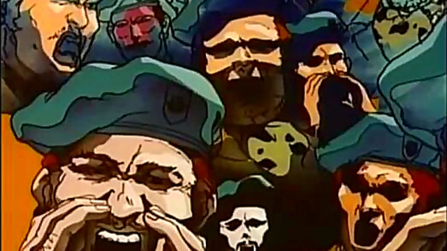 Sexy Tattooed Anime Blonde Masturbates With Blue Eyes & Chinese Style Cartoon Vibes