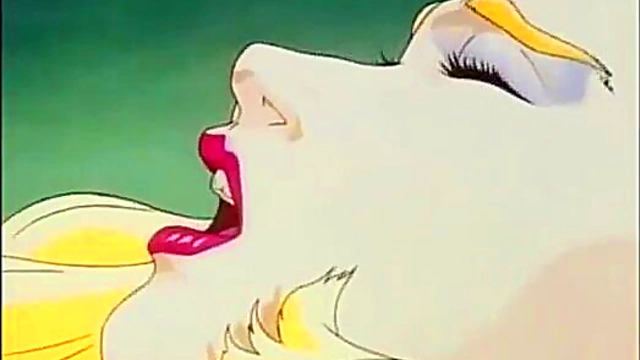 Sexy Tattooed Anime Blonde Masturbates With Blue Eyes & Chinese Style Cartoon Vibes