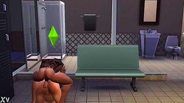 Karas Dominates Police Station With Doggystyle Domination Anime Action