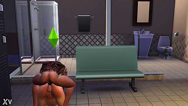 Karas Dominates Police Station With Doggystyle Domination Anime Action