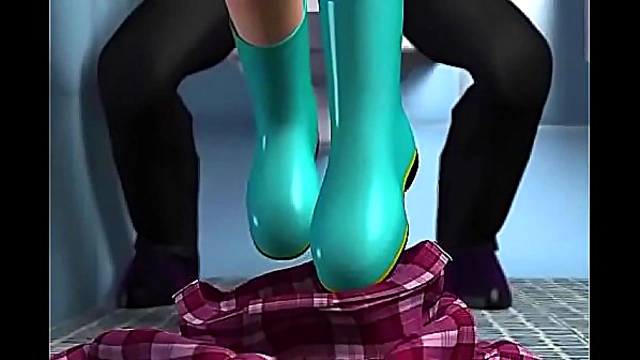 Big-Busted Umemaro Seduces With Her Curves In Mesmerizing 3D Hentai Action