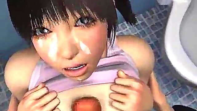 Big-Busted Umemaro Seduces With Her Curves In Mesmerizing 3D Hentai Action