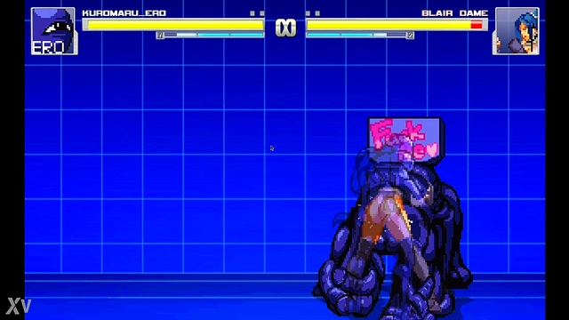 Pixel Art Mugen Blair Gets Anime Anal Action In Street Fighter Hentai Demo