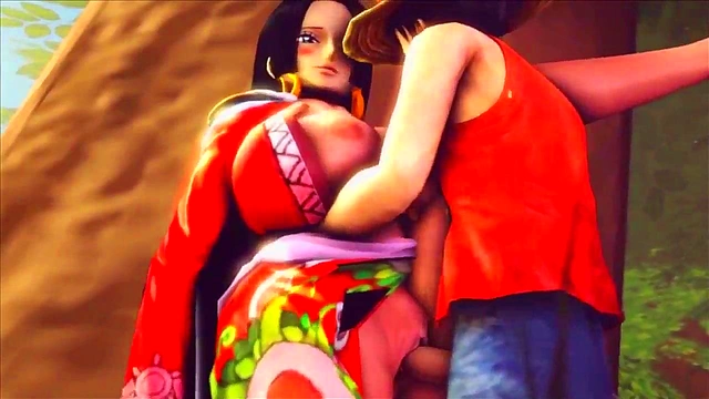 Big-Assed Nami & Robin Threesome Titjob Compilation With Sound