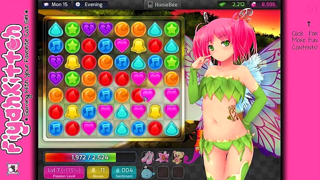 HuniePop Game – Seductive Neighbor Girl Submission & Intimate Moments Revealed