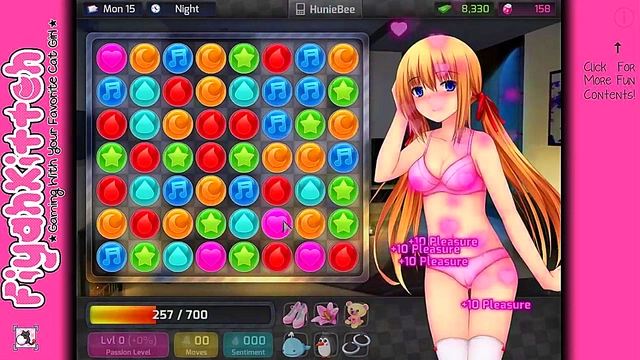 HuniePop Game – Seductive Neighbor Girl Submission & Intimate Moments Revealed