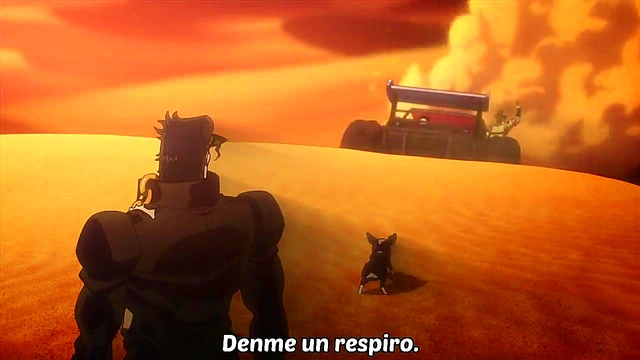 Jojo's Bizarre Adventure – Anime Couple Engages in Steamy Uncensored Action in Egypt