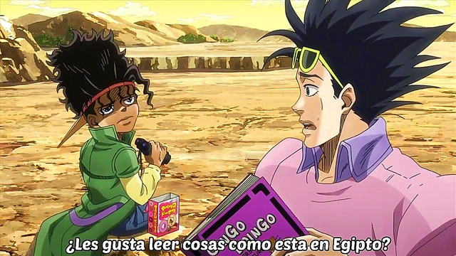 Jojo's Bizarre Adventure – Anime Couple Engages in Steamy Uncensored Action in Egypt