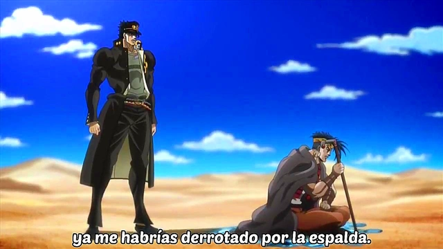 Jojo's Bizarre Adventure – Anime Couple Engages in Steamy Uncensored Action in Egypt