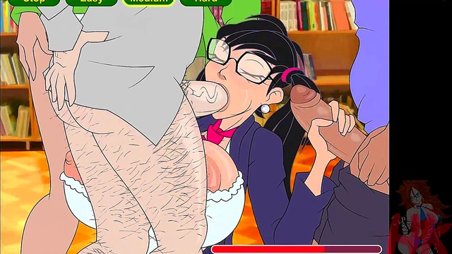 Geek Girl Gwen Meets And Fucks Her Way Through A Naughty Game Session