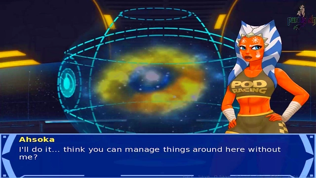 Hot Redhead Rey Teases With Big Ass Before Alien Sex Bang