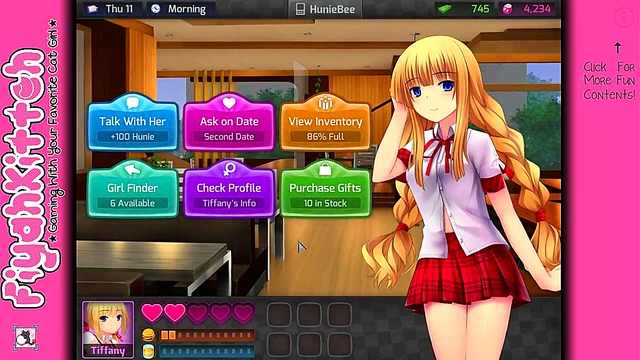 HuniePop Gamer Girl Seduces You In Sexy Anime Adventure