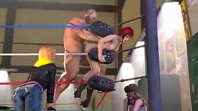 Umemaro Anime Chick Nails Doggystyle Anal & Blowjob With Sugimoto