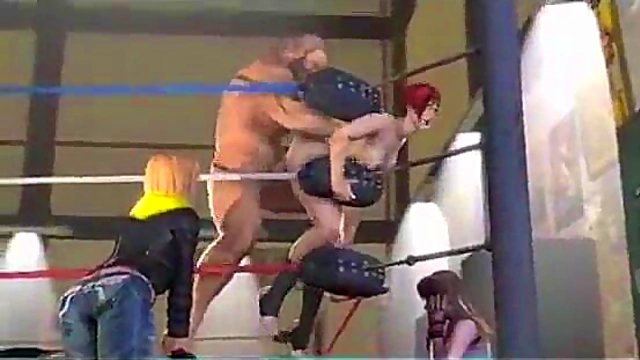 Umemaro Anime Chick Nails Doggystyle Anal & Blowjob With Sugimoto