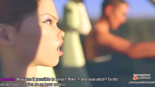 Cheating Wife Gets Fucked From Behind By Stranger With Huge Cock While Husband Refuels