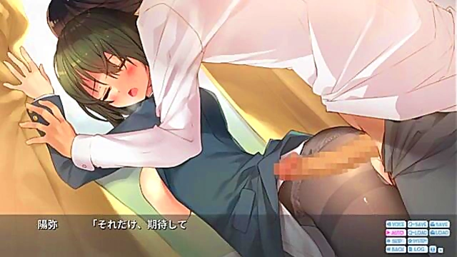 School Girl With Big Tits Gives Blowjob & Takes Cumshot In Anime H Scene