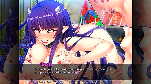 Nympho Monster Dominates Mom's Fave Impostor for BDSM Creampie Action