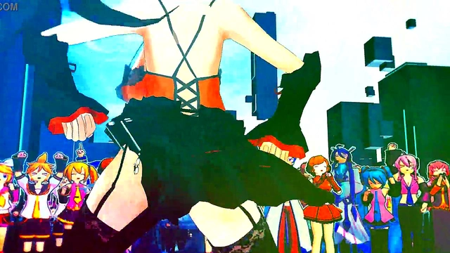 Horny Anime Babe Bounces in Bubble Boop for Hot Hentai Action