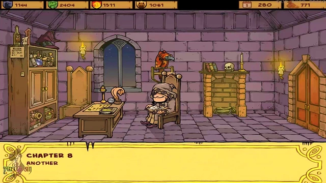 Hot Teen Witch Teases in School Uniform for Orgasmic Slave Training Session