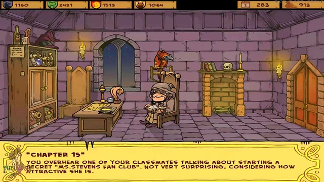 Hot Teen Witch Teases in School Uniform for Orgasmic Slave Training Session