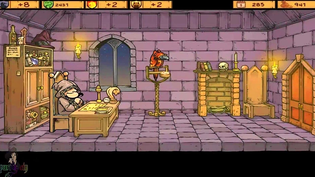 Hot Teen Witch Teases in School Uniform for Orgasmic Slave Training Session