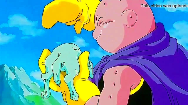 Majin Buu Adopts Puppy for Cuddly Anime DBZ Fun
