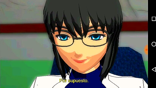 Sexy Teen Gets naughty Cosplay Treatment from Milf Doctor in Anime Sex Therapy