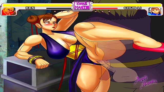 Chun-Li Rides Big Dick In Doggy Style & Cums On Her Booty