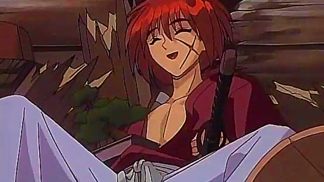 Legendary Samurai Kenshin Takes On Anime Action in Hot Hentai Scene