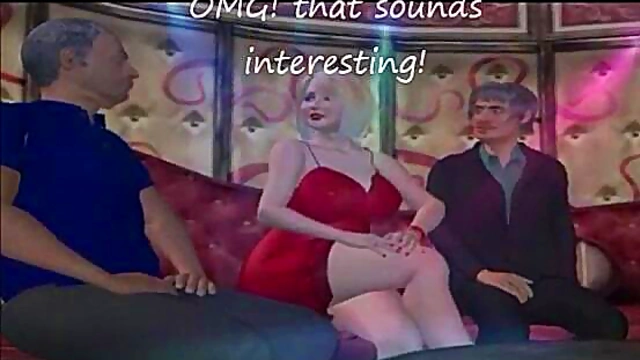 Naughty Nancy Seduces Mom for Threesome Fun in Anime Club Adventure