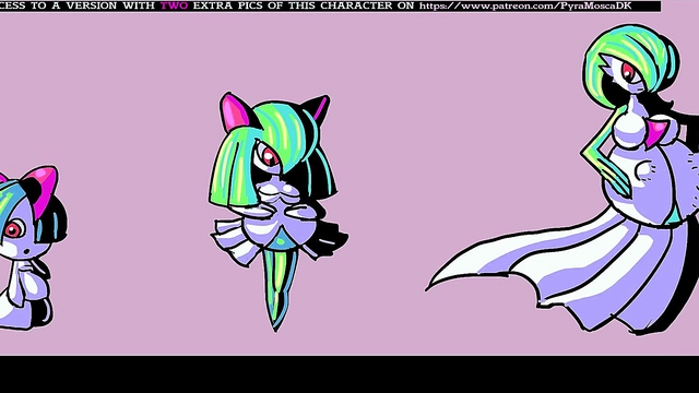 Pregnant Anime Babe's Belly Expands for Erotic Pleasure