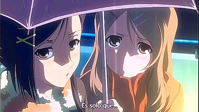 Horny Sisters Share Candy Boy Love in Yuri Anime Adventure