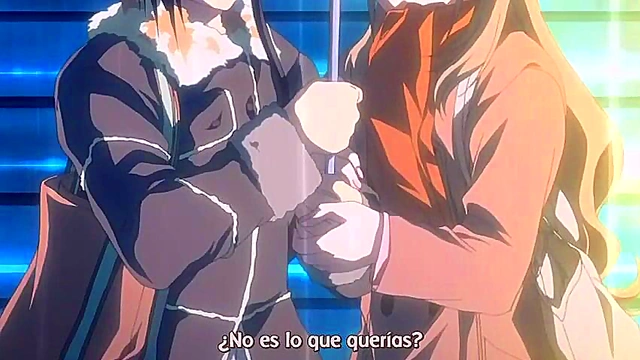 Horny Sisters Share Candy Boy Love in Yuri Anime Adventure