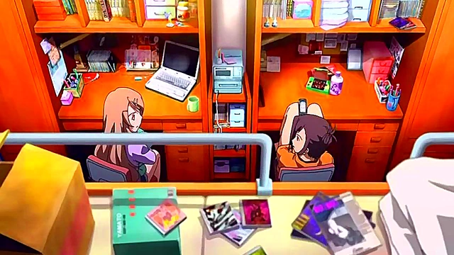 Horny Sisters Share Candy Boy Love in Yuri Anime Adventure