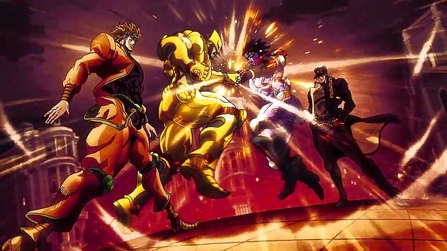 JoJo's Bizarre Adventure – Uncensored Anime Sex Scene from Egypt Arc Chapter 22