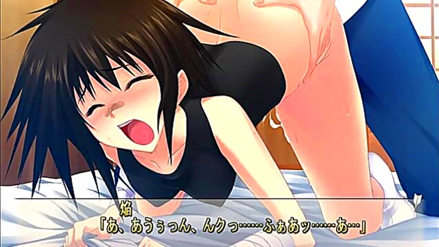 Teen Anime Babe Homura Gets Doggy Style Creampie & Anal Sex Cumshot