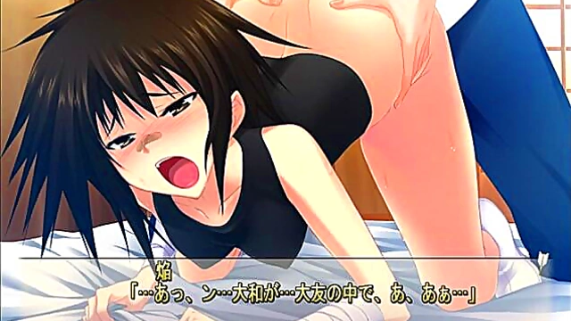Teen Anime Babe Homura Gets Doggy Style Creampie & Anal Sex Cumshot