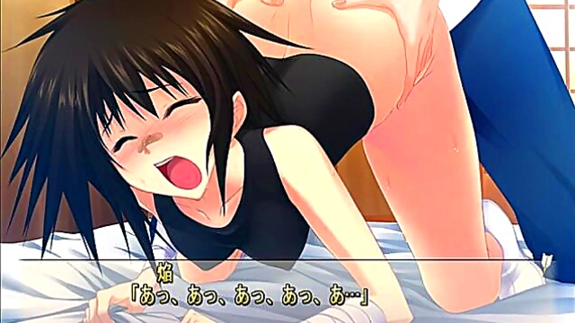 Teen Anime Babe Homura Gets Doggy Style Creampie & Anal Sex Cumshot