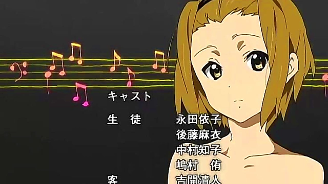 Moe Anime Girls from K-On! Get Intimate in Spanish Subbed Fun
