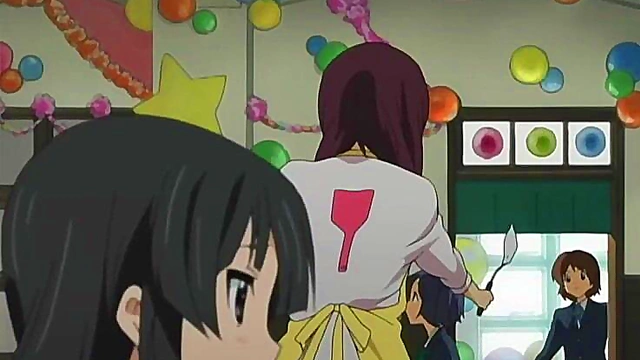 Moe Anime Girls from K-On! Get Intimate in Spanish Subbed Fun