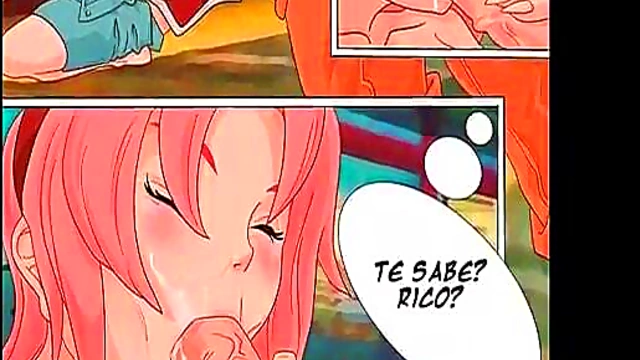 Sakura's Pleasant Cartoon Adventure – Hentai Comic Fun