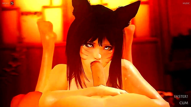 Ahri Huntress of Souls – Busty Boobs Anime Action from Studio Fow