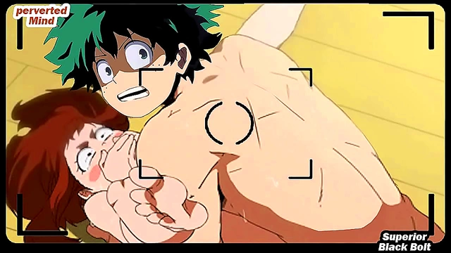 Izuku Midoriya Fucks Ochaco Uraraka in My Hero Academia Hentai Animation