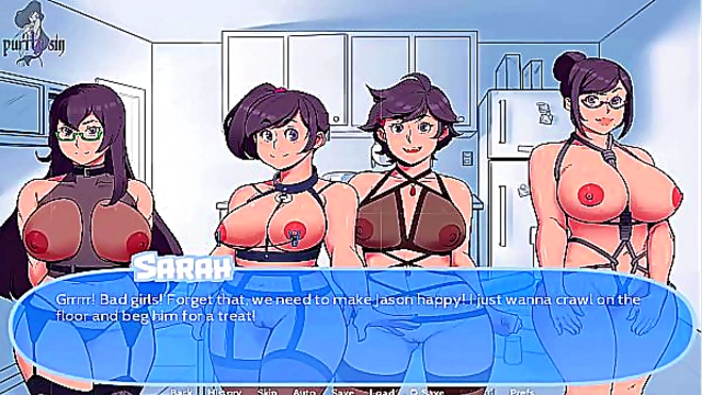 Sexy MILF Sister Dominates in Snowy Orgy with Sucking & POV Action