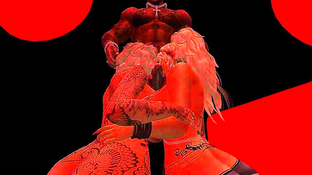 Blonde MILF Tesa & Black-Cock Stud Quintan Rocker’s Anime Anal Orgy Feast