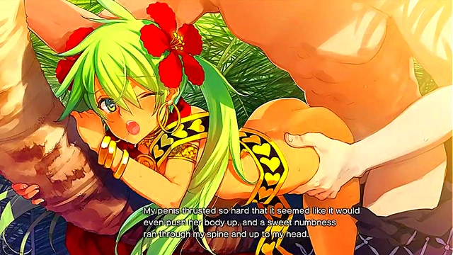 Cute Brown-Haired Anime Heroine Gets Nakadashi In Eroge H Scene