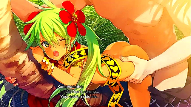 Cute Brown-Haired Anime Heroine Gets Nakadashi In Eroge H Scene